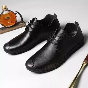 Повседневная обувь для вождения, удобная кожаная обувь, мужские мокасины, туфли для инструментов, большой размер 38-48, ретро, для отдыха, для прогулок, легкие 38