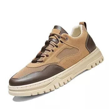 Повседневная обувь из дышащей сетки, мужская летняя прогулочная обувь, мягкие туфли-лодочки на плоской подошве, мужская спортивная обувь для отдыха, кроссовки на шнуровке 39 хаки