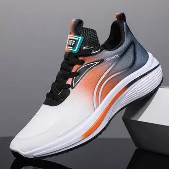 Повседневная обувь летняя новая модная интернет знаменитость прямая трансляция легкая дышащая мужская мода спортивная плоская студенческая обувь 39