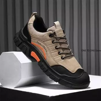 Повседневная обувь Мужские кроссовки из кожи для активного отдыха Пешие прогулки Скалолазание Платформа Модные Роскошные Дизайнерские Спортивные Беговые Рабочие Лоферы Кроссовки 39