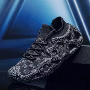 Повседневная обувь Мужские носки Туфли Ботинки Женские модные молодежные спортивные туфли Модный дизайн Весна Осень Пара Zapatos De Hombre 36 чёрный