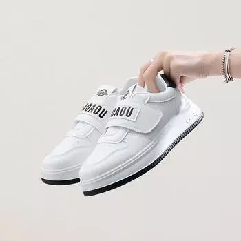 Повседневная обувь на липучках для девочек 35 чёрный