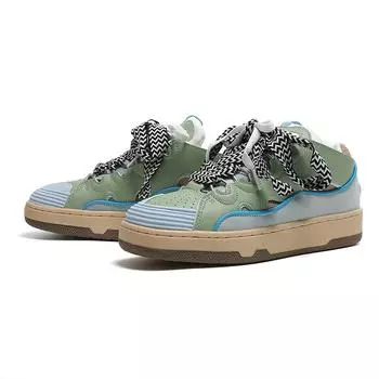 Повседневная обувь. Удобная обувь на плоской подошве с толстым шнурком. Мужские весенние модные теннисные кроссовки P25d50. 42