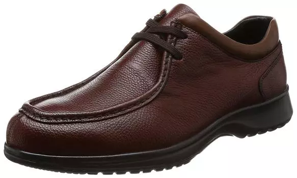 Повседневная обувь Водонепроницаемая MW8011 Темно-коричневая [Madras Walk] Шнуровка Gore-Tex Мужская темно-коричневого