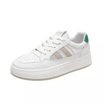 Повседневная обувь Женские кроссовки Износостойкие и дышащие женские белые туфли Женская теннисная спортивная обувь Женская новинка 2024 года 35 зелёный