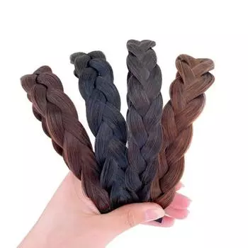 Повседневная одежда Аксессуары для волос Заколки для волос Пучок волос Косы Fishbone Парик