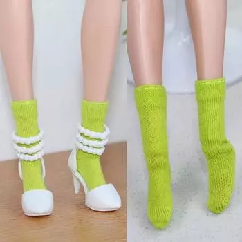 Повседневная одежда, длинные носки для кукол, модные леггинсы, аксессуары, платье, одежда, 1/6 кукла/30 см кукла