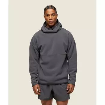 Повседневная одежда GYMSHARK Флисовый серый оникс с капюшоном A1B6P GB7N M