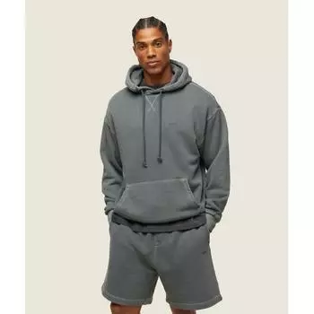 Повседневная одежда GYMSHARK Свободная толстовка с капюшоном Темно-бирюзовый A1B6K TBNH