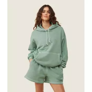 Повседневная одежда GYMSHARK Свободная толстовка с капюшоном зеленого цвета B1C2P ECV0 XS