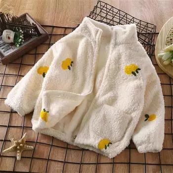 Повседневная однотонная куртка для мальчиков, куртка на молнии с длинными рукавами 90 белый