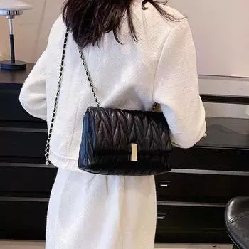 Повседневная персонализированная маленькая сумка женская новинка 2024 года, летняя модная простая трендовая сумка-мессенджер, красивая маленькая квадратная сумка через плечо розовый