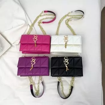 Повседневная ретро-маленькая квадратная сумка Niche Trend Messenger Bag женская цепочка простая сумка через плечо женская сумка розы красного