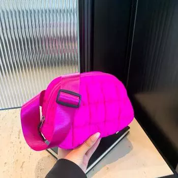 Повседневная ретро поясная сумка, простая модная женская сумка-мессенджер 2024 года, небольшой рюкзак для спорта на открытом воздухе, повседневная модная нагрудная сумка для женщин чёрный