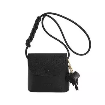 Повседневная ретро-сумка-ведро, новая женская сумка, популярная универсальная сумка-мессенджер, модная маленькая квадратная сумка для поездок на работу коричневый