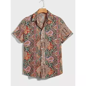 Повседневная рубашка Lymio для мужчин|| Рубашка для мужчин|| Мужская стильная рубашка || Мужская рубашка с принтом S