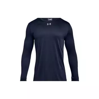 Повседневная спортивная футболка с круглым вырезом Under Armour, мужские топы, темно-синяя 1305776-410 XL