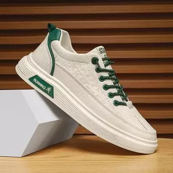 Повседневная спортивная обувь, мужская универсальная износостойкая мужская обувь, модная спортивная обувь для бега для отдыха, баскетбольная обувь, обувь для доски 39 бежевый