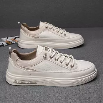 Повседневная спортивная обувь, мужская универсальная износостойкая мужская обувь, модная спортивная обувь для бега для отдыха, баскетбольная обувь, обувь для доски 39 белый