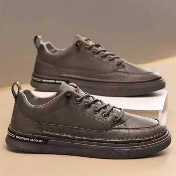 Повседневная спортивная обувь, мужская универсальная износостойкая мужская обувь, модная мужская обувь для скейтбординга, кроссовки для отдыха 44 чёрный