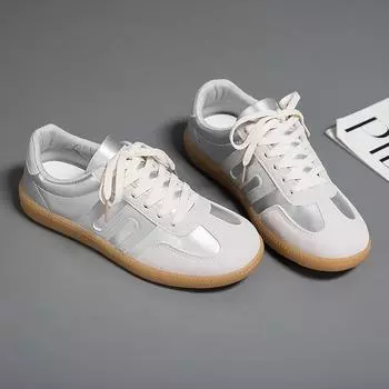 Повседневная спортивная обувь Мужская универсальная износостойкая мужская обувь Модные спортивные кроссовки для отдыха Повседневная обувь Обувь для досок 44 серебряный