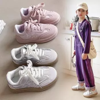 Повседневная спортивная обувь, немецкие кроссовки 26 inner length about 16.2cm серебряный