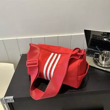 Повседневная сумка через плечо для поездок на работу, простая маленькая квадратная сумка, летняя ретро-сумка для женщин 2024 года, новая модная сумка-мессенджер чёрный