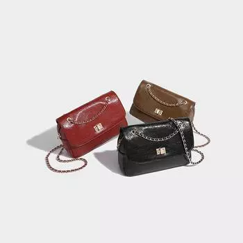 Повседневная сумка через плечо для женщин, сумка через подмышку, модная новая сумка через плечо с цепочкой