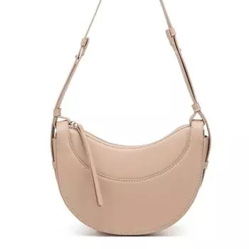 Повседневная сумка через плечо высокого класса большой вместимости 2024 года, новая модная сумка в иностранном стиле, универсальная сумка-седло прилив 25*8*19 коричневый