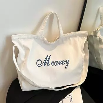 Повседневная сумка из твилового холста большой вместимости, сумка-мессенджер, класс ленивого стиля, большая сумка, модная сумка-тоут. красный