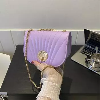 Повседневная сумка-мессенджер для поездок на работу 2024 года, осенняя сумка, женская модная простая сумка через плечо, нишевый дизайн, сумка-седло чёрный