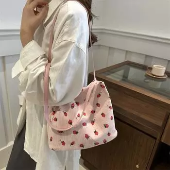 Повседневная только холщовая сумка из фитиля, персонализированная модная простая женская ретро летняя новая сумка через плечо сумка-тоут чёрный