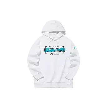 Повседневная толстовка с капюшоном с принтом Anta Thompson, мужские топы, белые 152131718-1 L