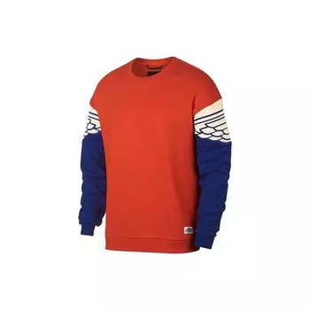 Повседневная толстовка с круглым вырезом Jordan Spliced Wings Pattern, мужские топы AO0427-891 M