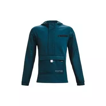 Повседневная тренировочная куртка с капюшоном на молнии Under Armour, мужская верхняя одежда, зеленая 1366199-413 M