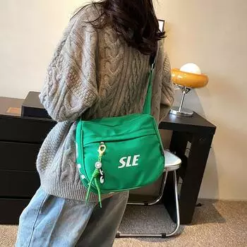 Повседневная универсальная сумка-мессенджер, модная брендовая спортивная и досуговая сумка через плечо, японская мужская и женская студенческая сумка через плечо