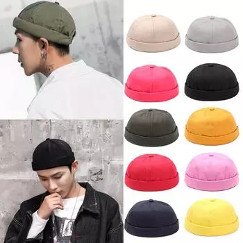 Повседневная женская мужская регулируемая уличная танцевальная хлопковая шапка-бини бейсболка хип-хоп хаки