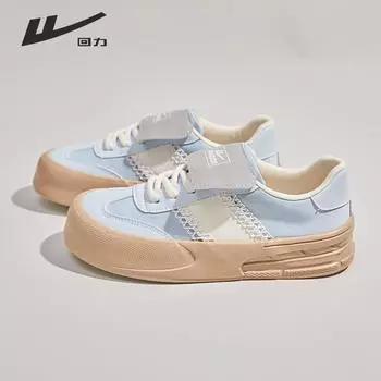 Повседневная женская обувь Huili, дышащие маленькие белые туфли, модные универсальные туфли-одиночки 34 бежевый