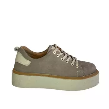 Повседневная женская обувь из натуральной кожи со спортивной подошвой