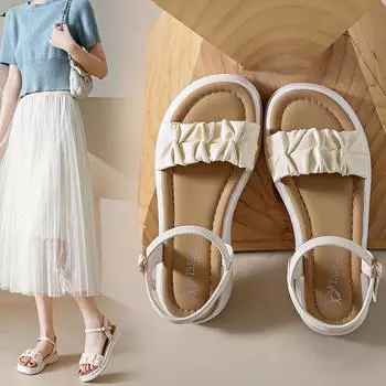 Повседневная женская обувь на покатом каблуке 35