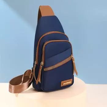Повседневная женская поясная сумка из легкой ткани, нейлоновая, для девочек, сумка через плечо, модная, элегантная, нагрудная сумка через плечо