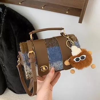 Повседневная женская сумка через плечо 2024 года, новая модная простая сумка-мессенджер, нишевая дизайнерская сумка, женская сумка