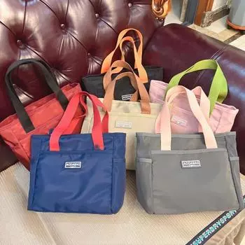 Повседневная женская сумка-тоут, классические сумки на плечо большой вместимости, Оксфорд, модная легкая дорожная сумка 2024, сумки для мам хаки