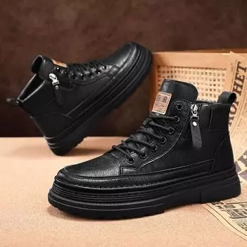 Повседневные ботинки Martin для активного отдыха 2024 года, осень, новая мода, британский стиль, ретро, высокие мужские ботинки средней высоты с инструментами 39