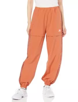 Повседневные брюки AT Woven Long Pants WP21505 Soft Copper S [New Balance] женские (ШОС)