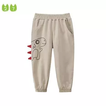 Повседневные брюки для мальчиков. Новые детские штаны с защитой от комаров. Спортивные штаны для мальчиков. Детские штаны с героями мультфильмов. 90cm