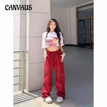 Повседневные брюки для женщин, брюки больших размеров, весенне-осенние рабочие брюки с высокой талией, свободные прямые драпированные брюки с волочением S чёрный