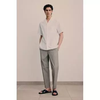 Повседневные брюки-джоггеры HM Regular Fit, бежевые S