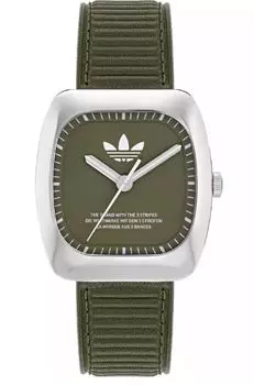 Повседневные часы AOSY24526 Зеленые [Adidas] [Товар] зелёный