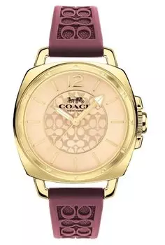 Повседневные часы Boyfriend 14504178 Бордо [Coach] Женские [Товар]